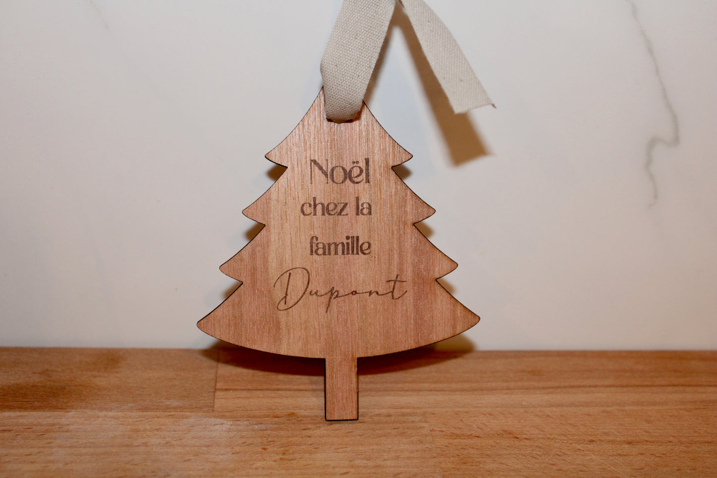 Boule Sapin "Noël famille"