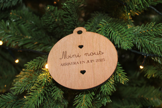 Boule annonce de grossesse "Mini-Nous"